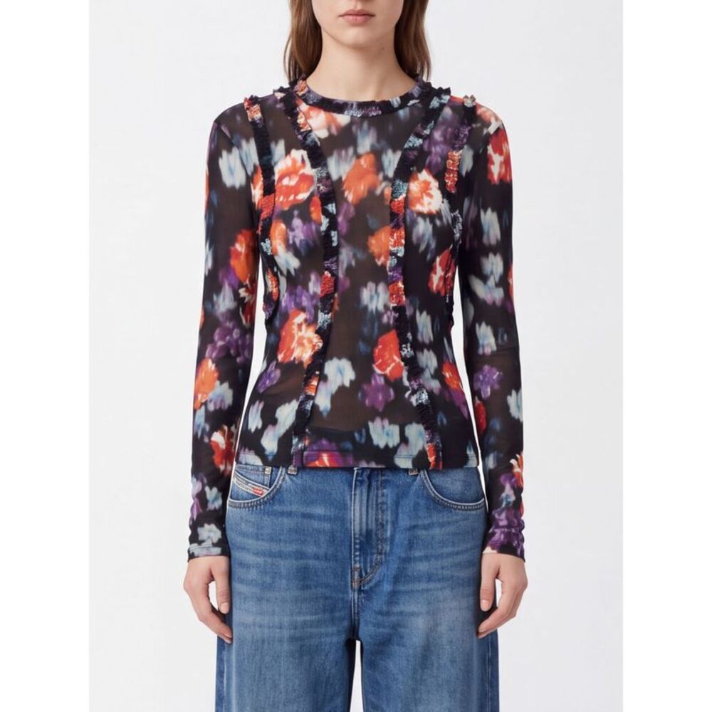 Ulla Johnson Women Clover Floral-Print Jersey Ulla Johnson Long-Sleeved Top